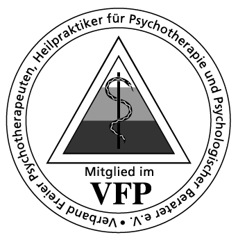 Logo des Verbands VFP e.V. schwarz gepfadet